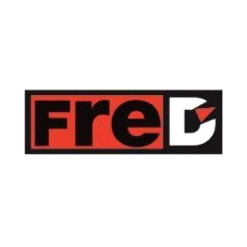 schwarz rotes FreD Logo