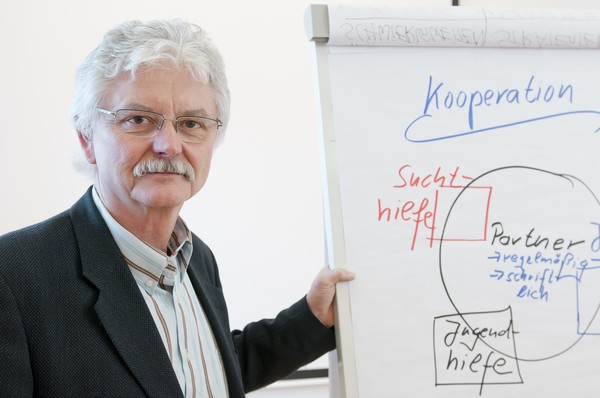 Wolfgang Rometsch, Entwickler von FreD, wirbt für den Aufbau nachhaltiger Kooperationsstrukturen.